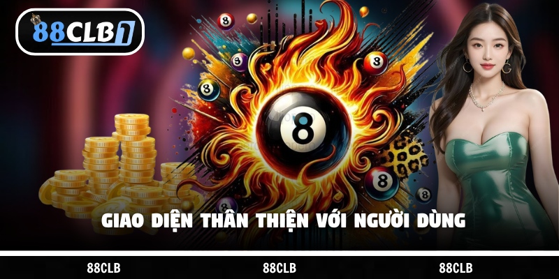 Giao diện thân thiện với người dùng